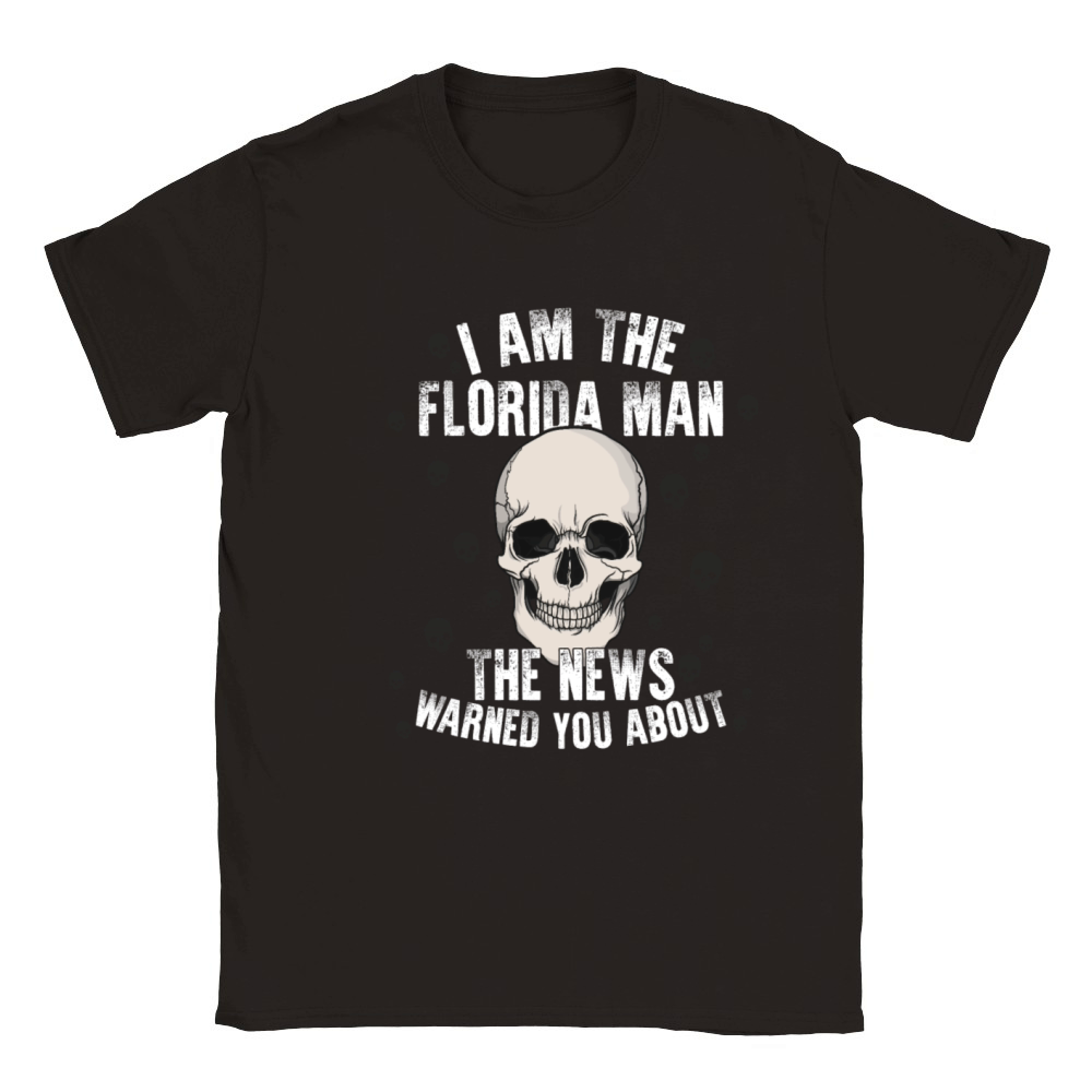 Im The Florida Man The News Warned You About Classic Kids Crewneck T-shirt