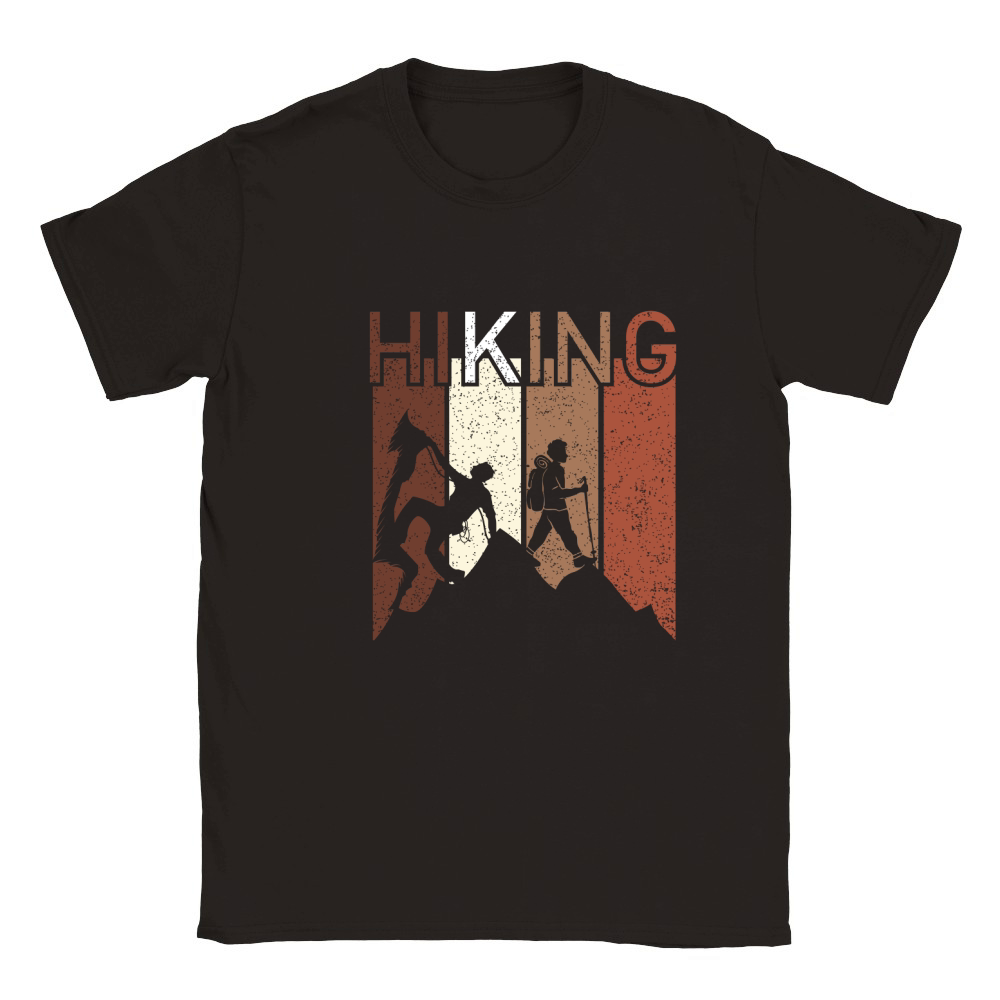 Vintage Hiking Classic Kids Crewneck T-shirt