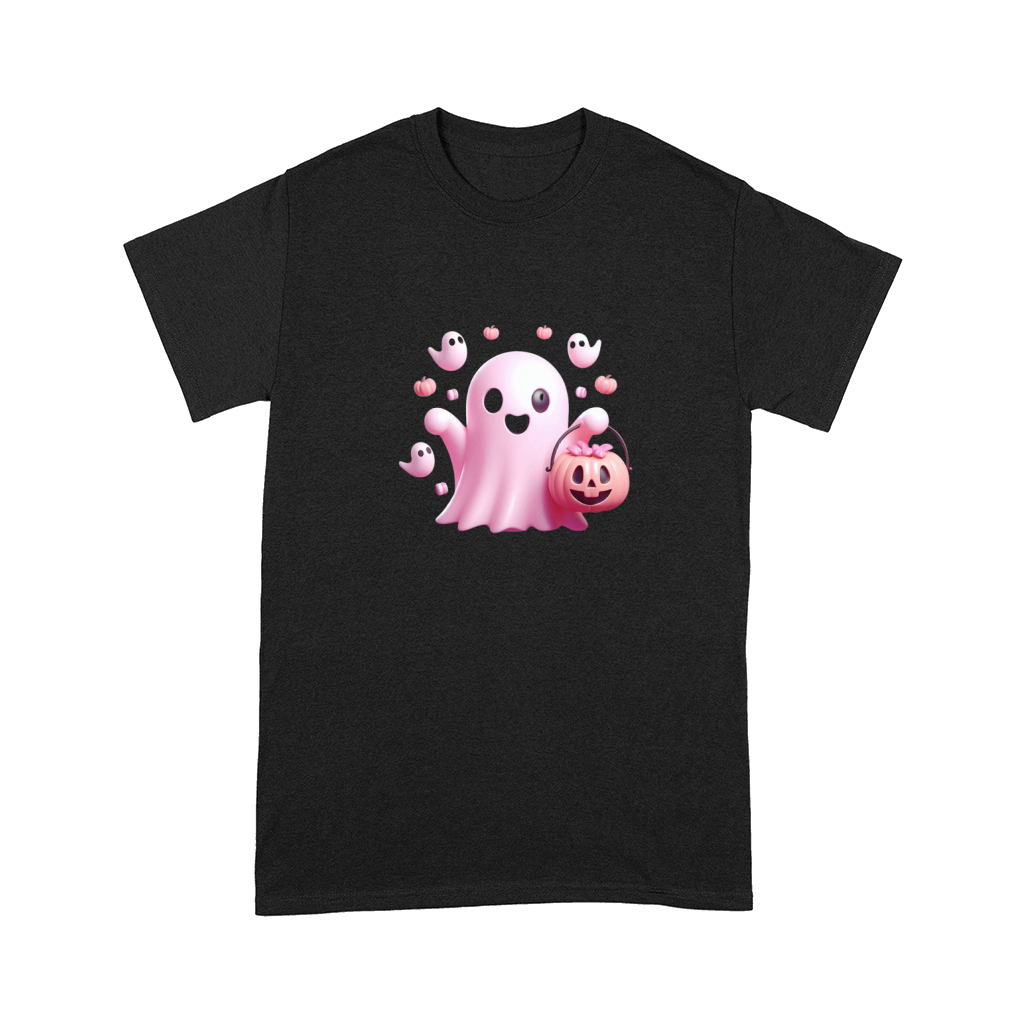 Pink Halloween , Spooky Ghost (4) Comfort T-shirt