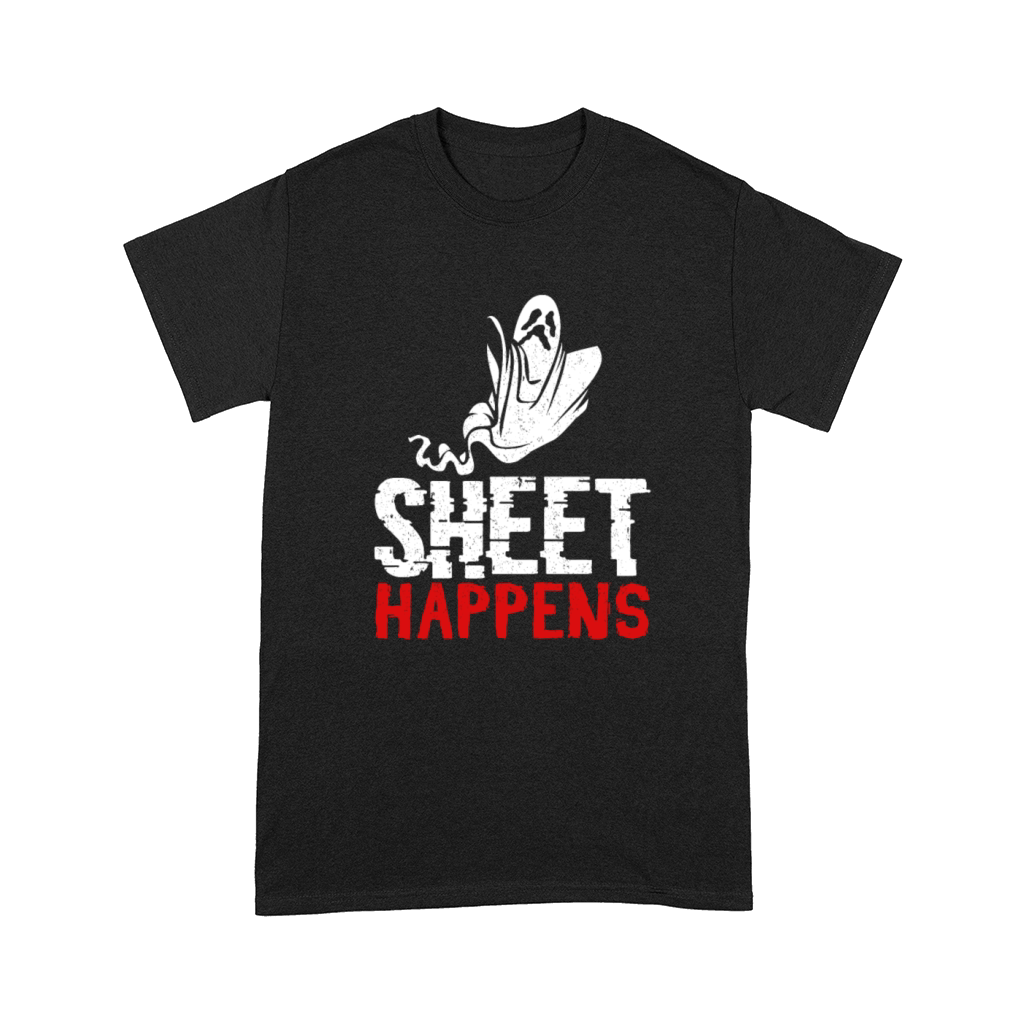 Sheet happens Ghost hunting paranormal Comfort T-shirt