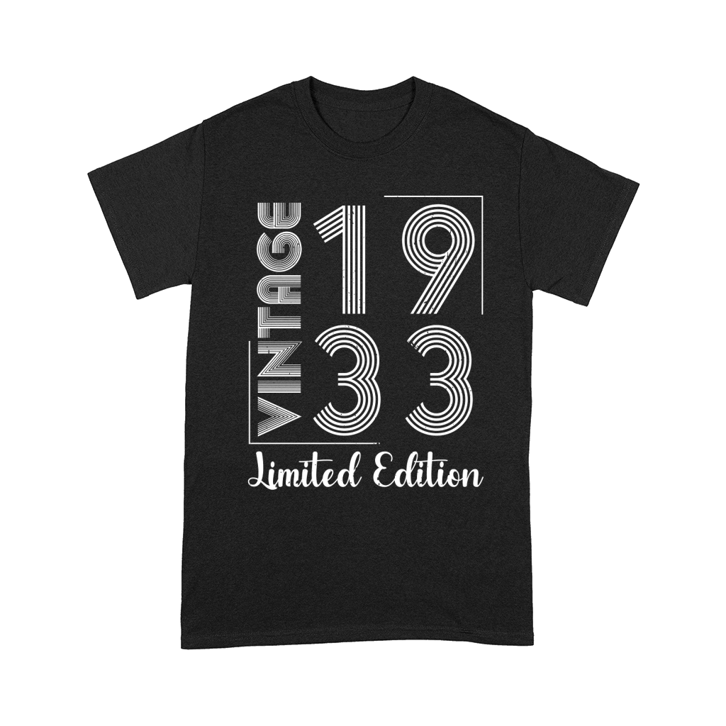 Vintage 1933 Limited Edition Birthday Comfort T-shirt