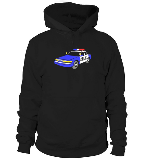 police car Hoodie Unisex