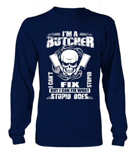 Butcher Job T Shirt Hoodie V Neck Mugs Long sleeved Unisex