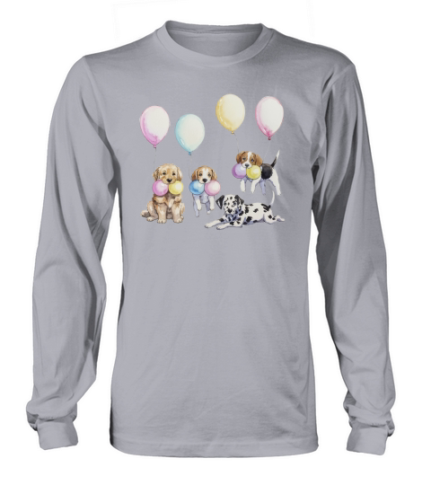 Dog Watercolor Bundle 12 Long sleeved Unisex