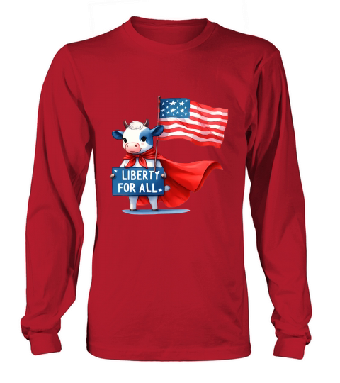 Liberty for all liberty for all 02 Long sleeved Unisex