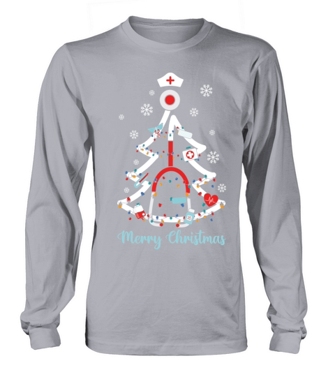 Nurse Merry Christmas Long sleeved Unisex