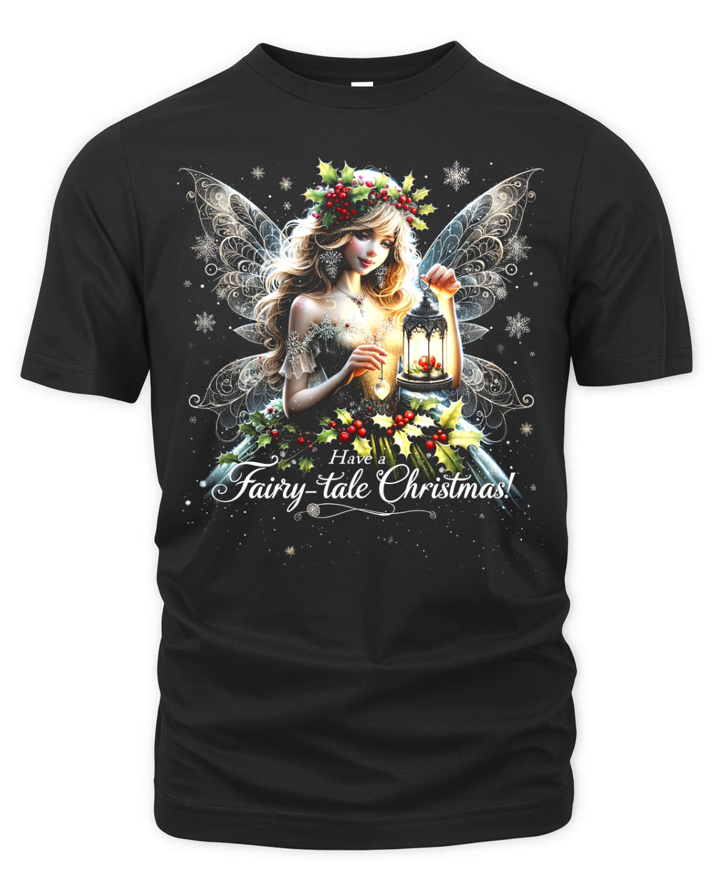 Have a Fairy Tale Christmas Organic Unisex T-shirt