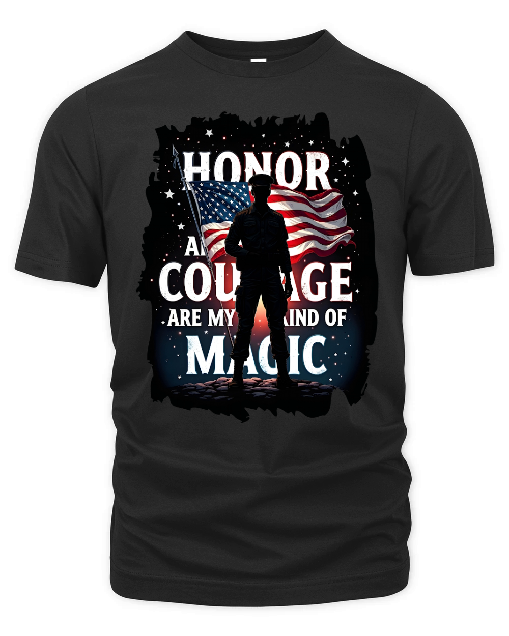 Honor and courage are my kind of magic 02 Organic Unisex T-shirt