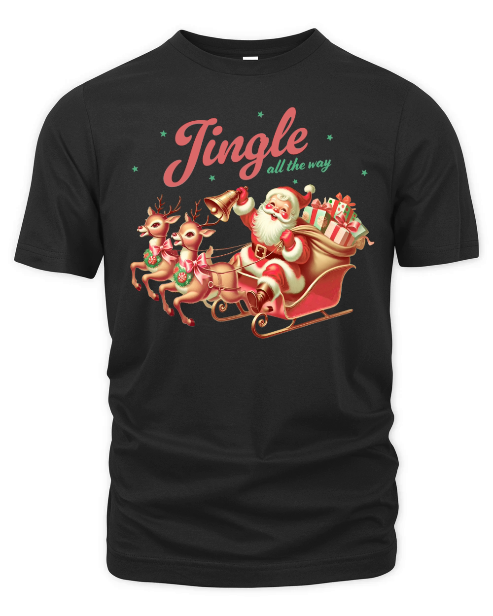 Jingle all the way Organic Unisex T-shirt