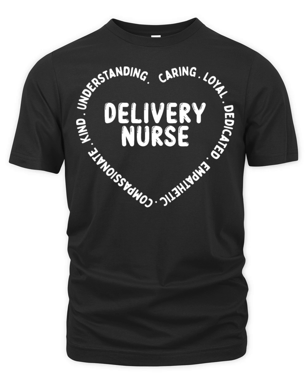 Labor Nurse Badge Reel Delivery Nursing Accessoire Organic Unisex T-shirt