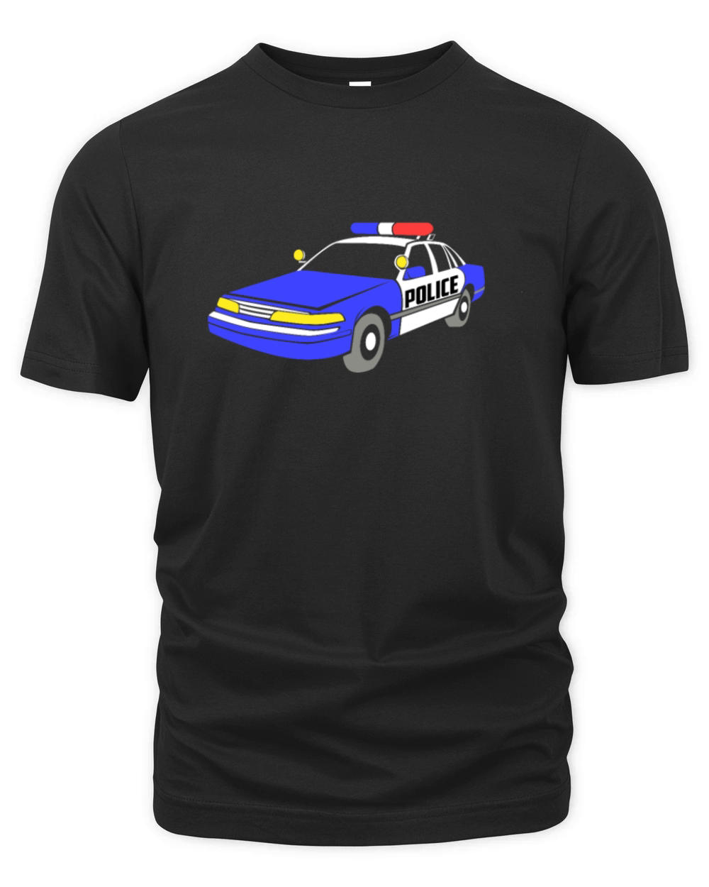 police car Organic Unisex T-shirt