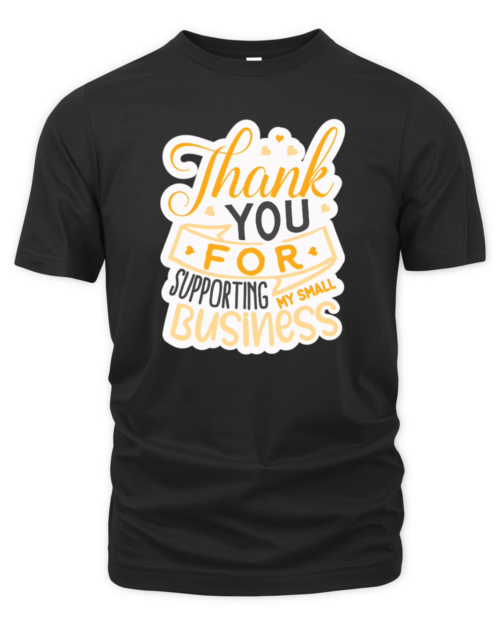 Thank you for supporting my small business Organic Unisex T-shirt