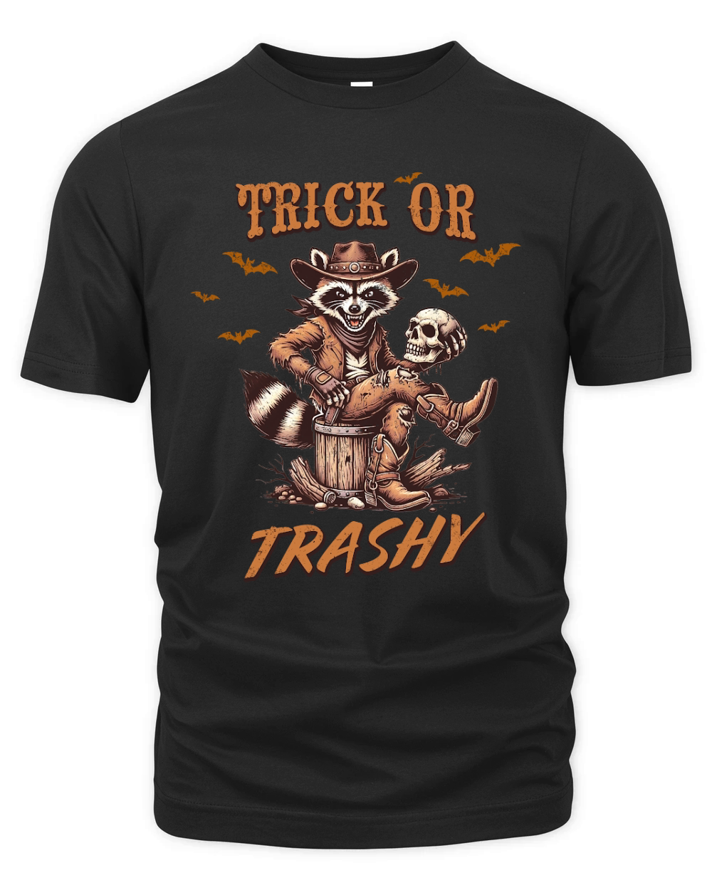 Trick or Trashy Organic Unisex T-shirt