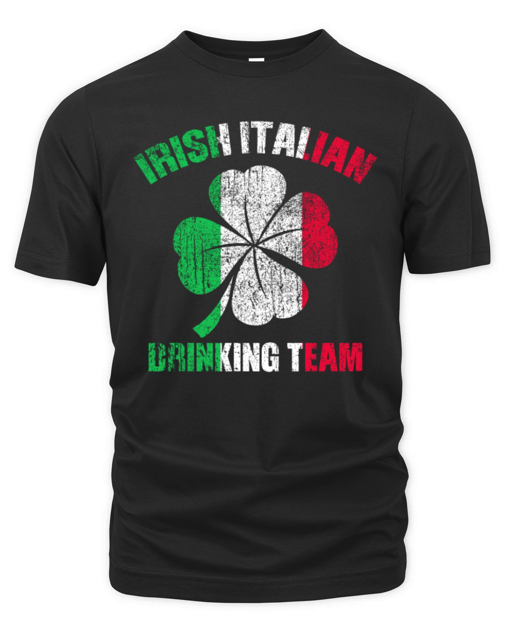 Vintage Irish Italian Drinking St Patrick s Day Te Organic Unisex T-shirt