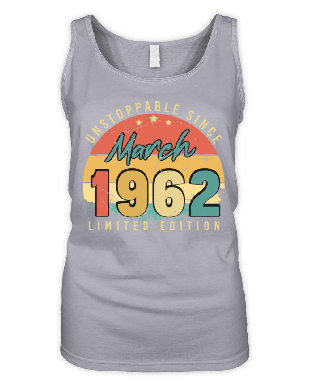 1962 March Vintage Limited Organic Women's Tank Top