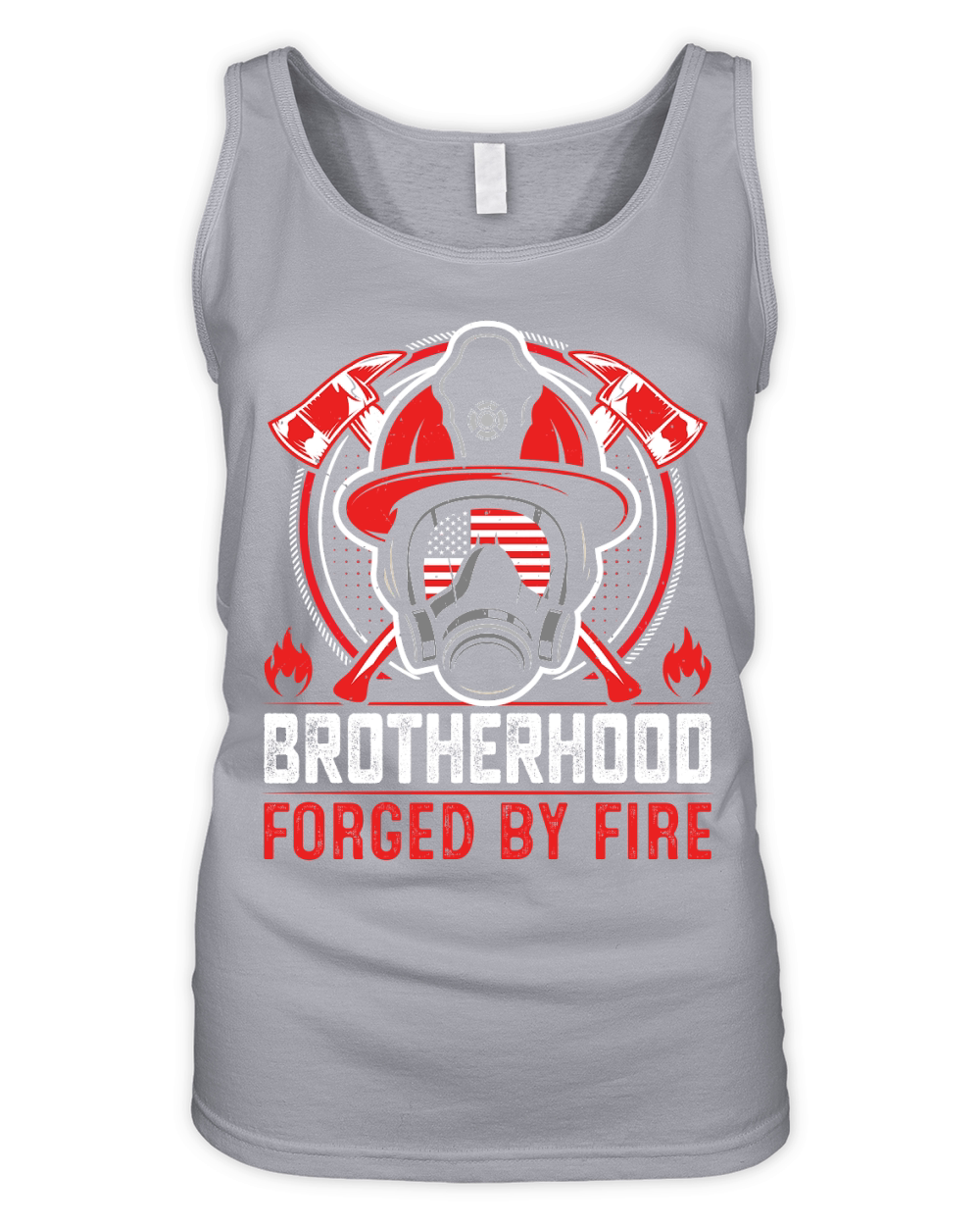 Brotherhood forged by fire Organic Women's Tank Top
