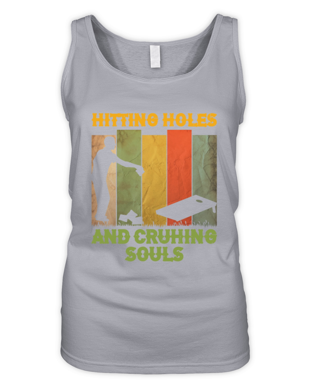 Cornhole Gift For Men Women Cornhole Players Holes Organic Women's Tank Top