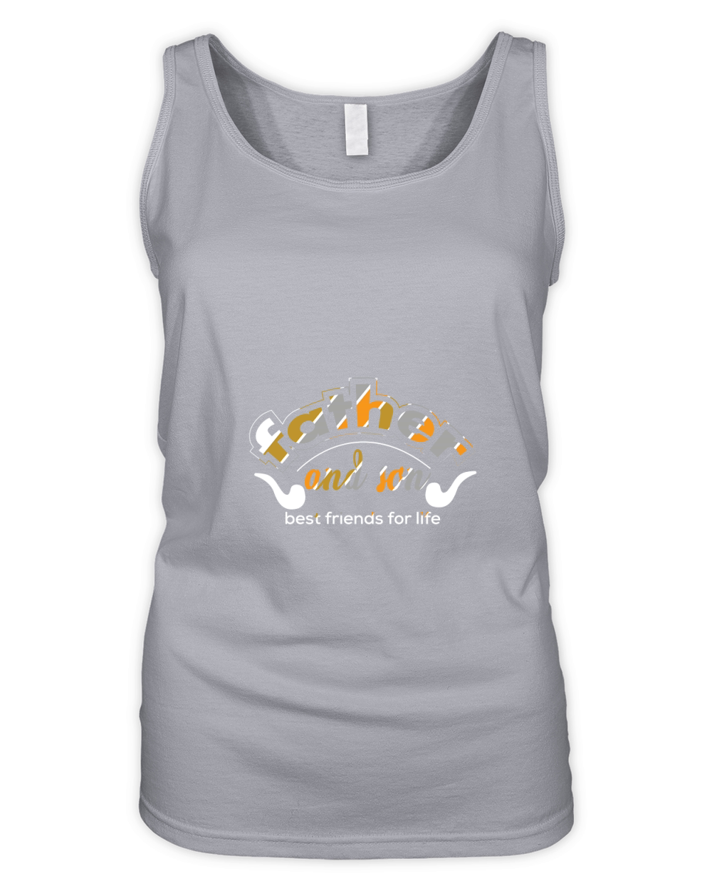 Father and son best friends for life Organic Women's Tank Top