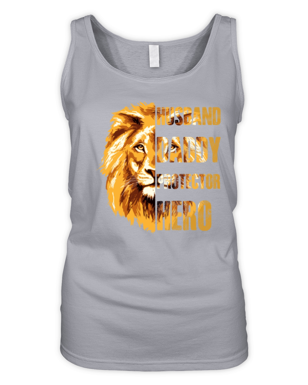 Husband Daddy Protector Hero Organic Women's Tank Top