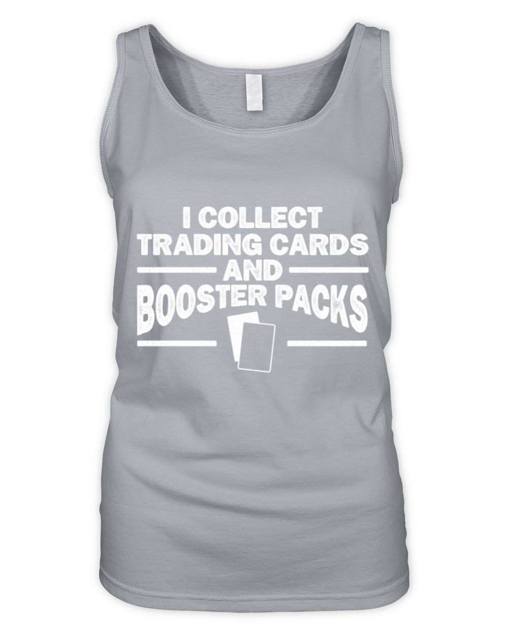 I Collect Trading Cards Deck Card Collector Gamer Organic Women's Tank Top
