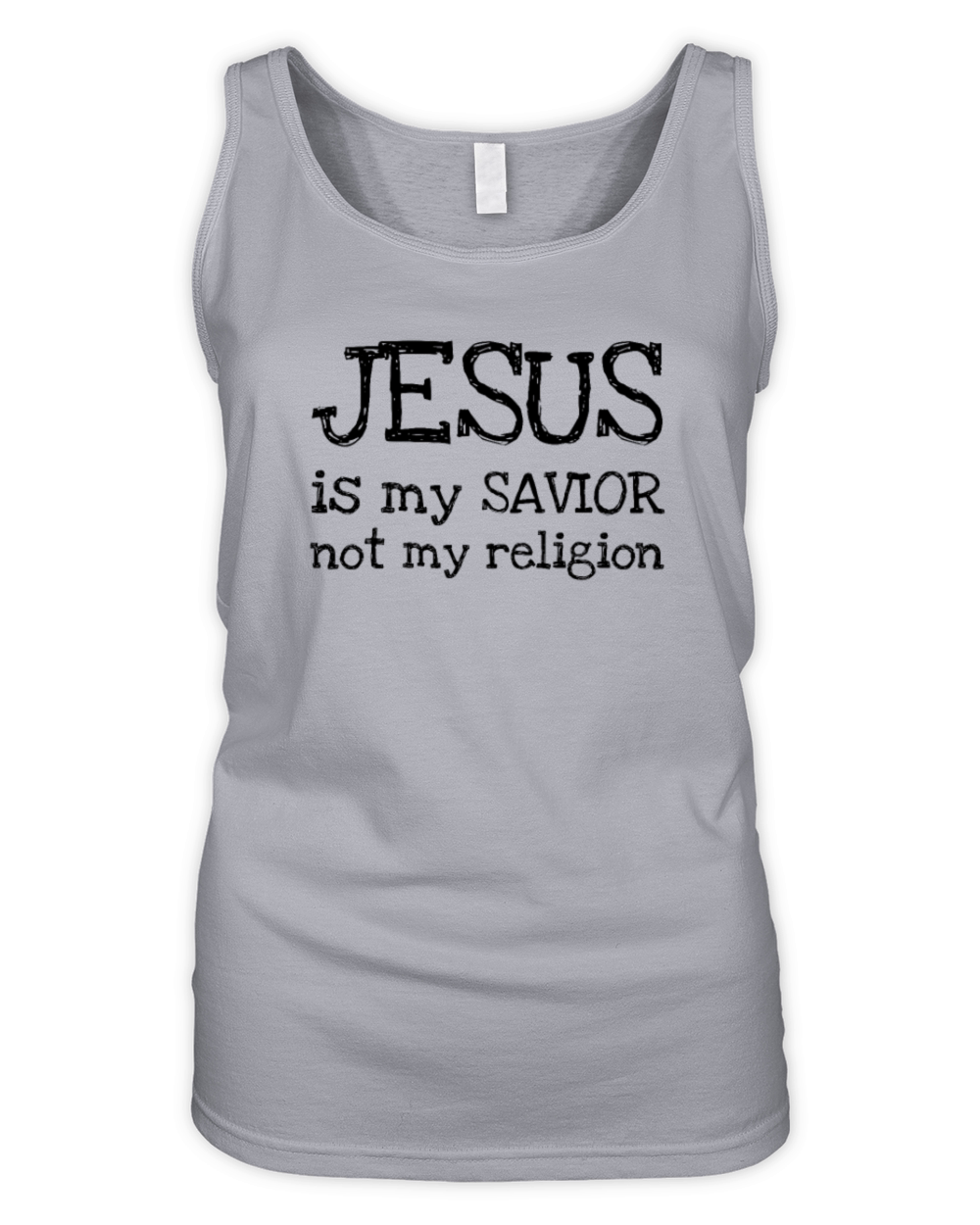 Jesus is my Savior Organic Women's Tank Top