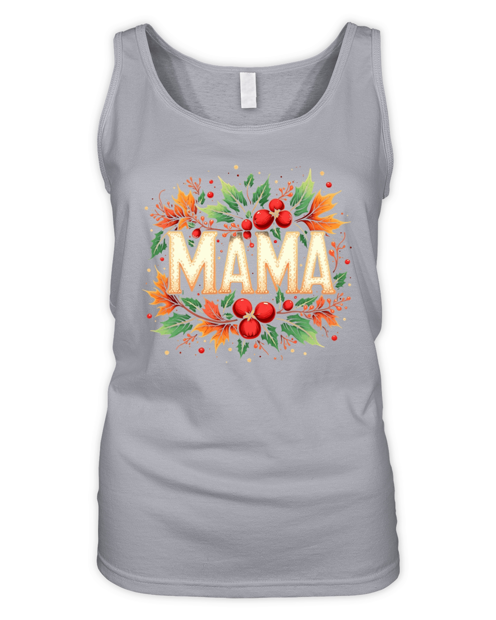 Mama Flower Shirts for Women Organic Women's Tank Top