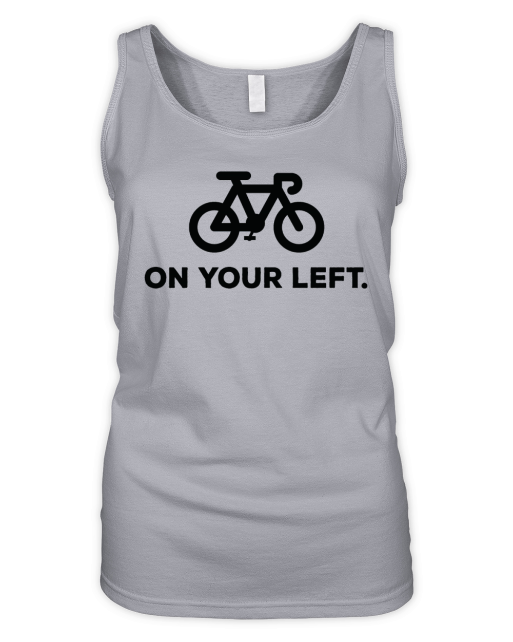 On Your Left Biker Organic Women's Tank Top