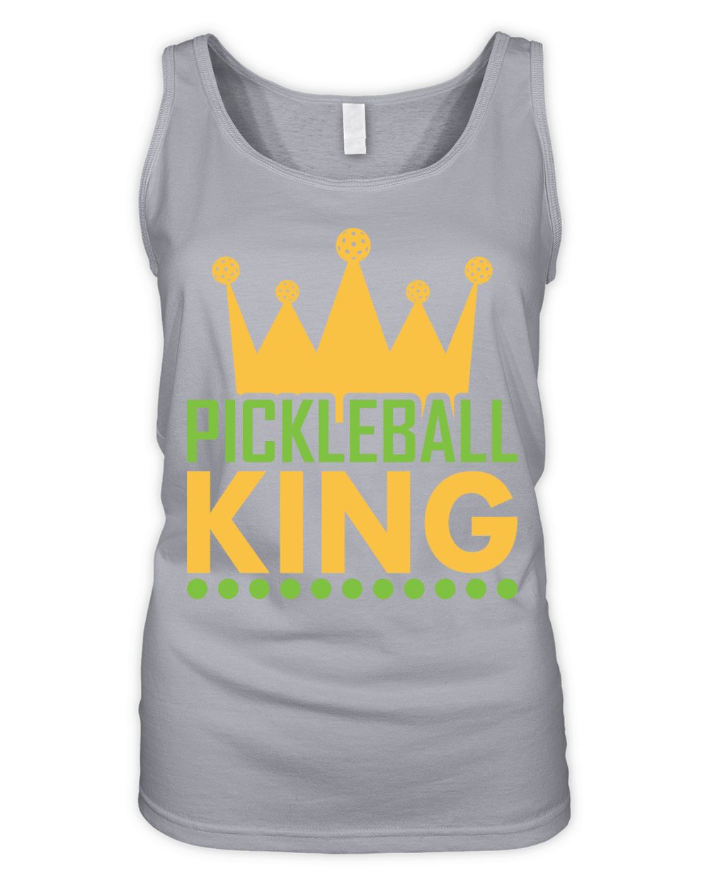 Pickleball King 09 Organic Women's Tank Top