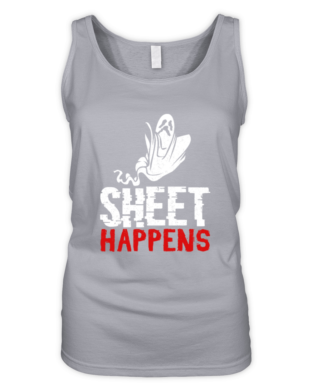 Sheet happens Ghost hunting paranormal Organic Women's Tank Top