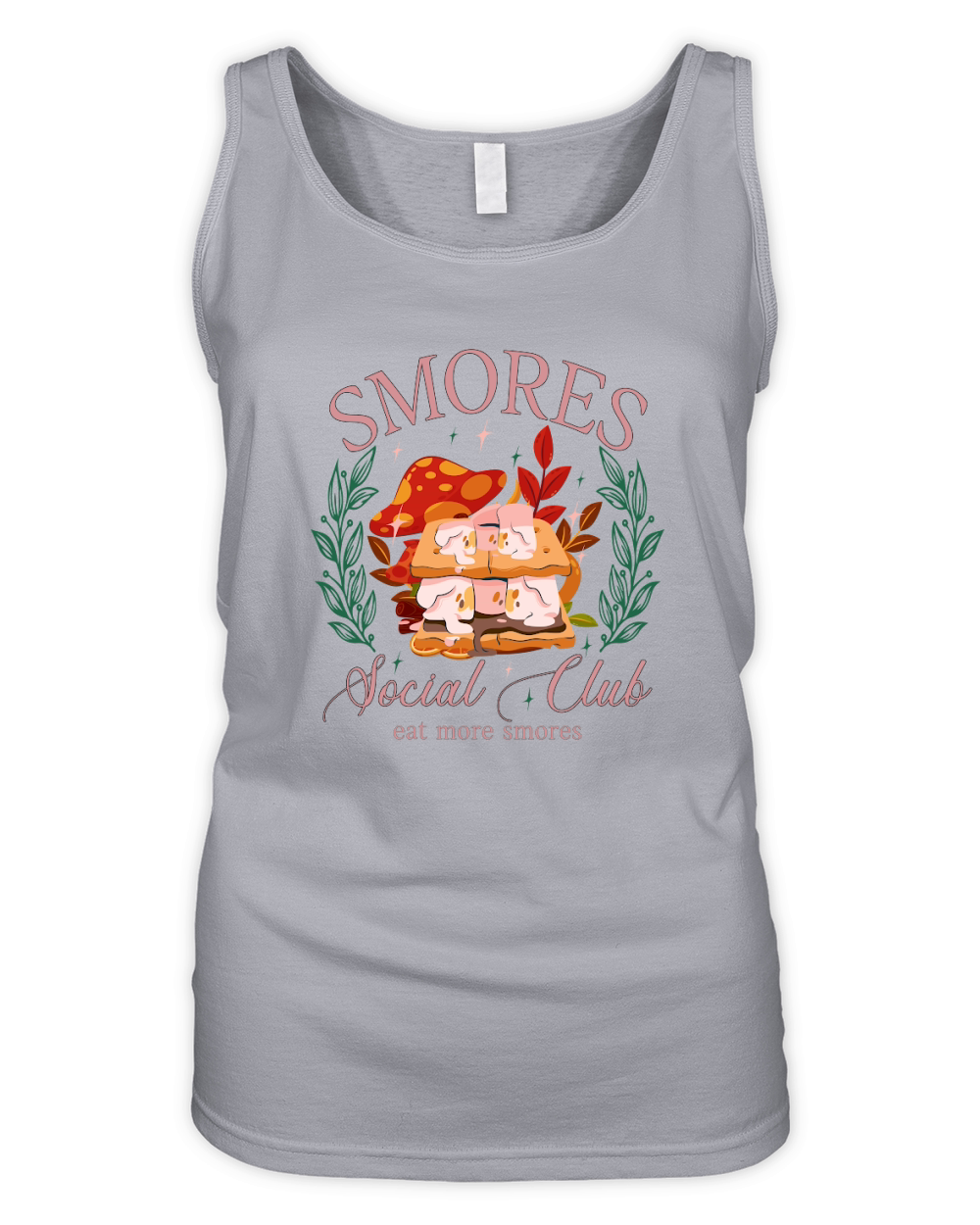 Smores Camping Social Club Camping Organic Women's Tank Top
