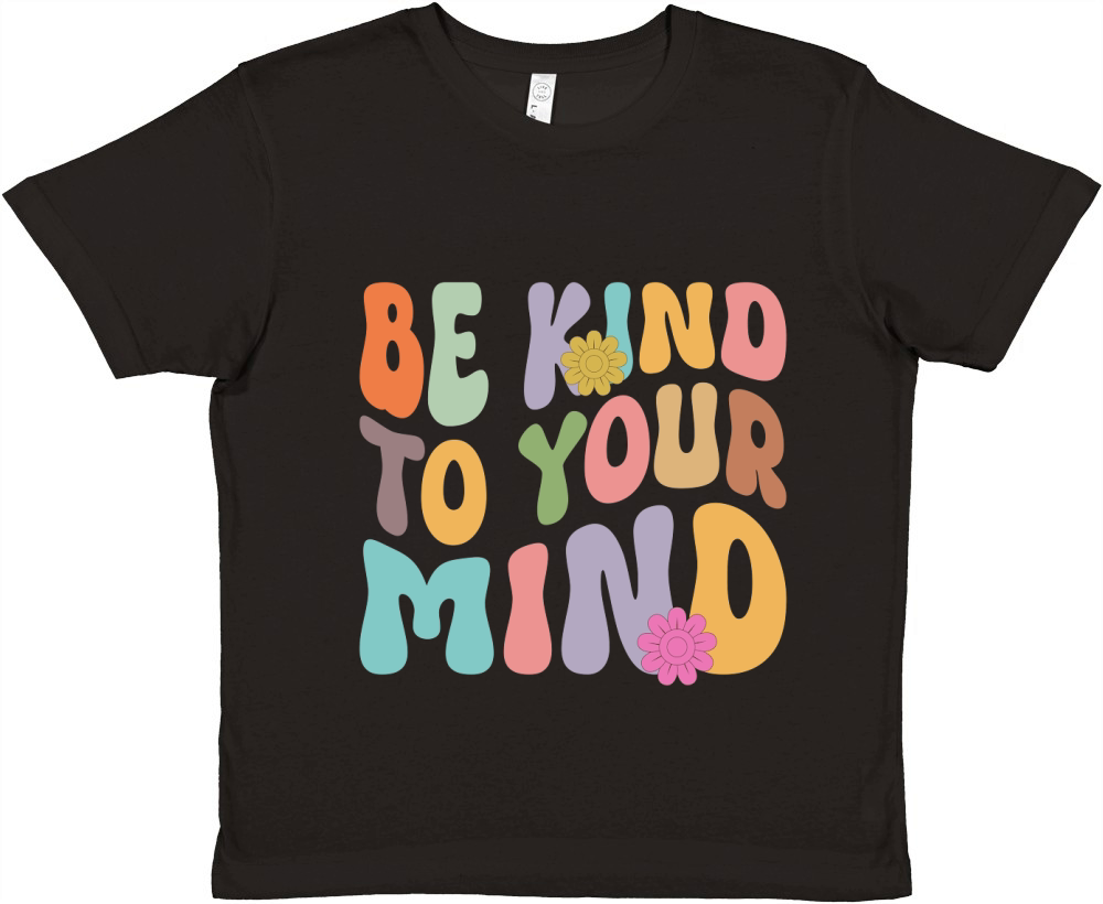 Be Kind To Your Mind 5 Premium Kids Crewneck T-shirt