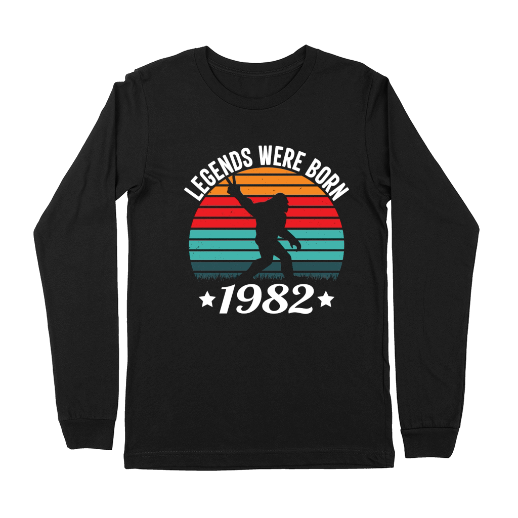 Birthday   Legends were born 1982 Premium Long Sleeve