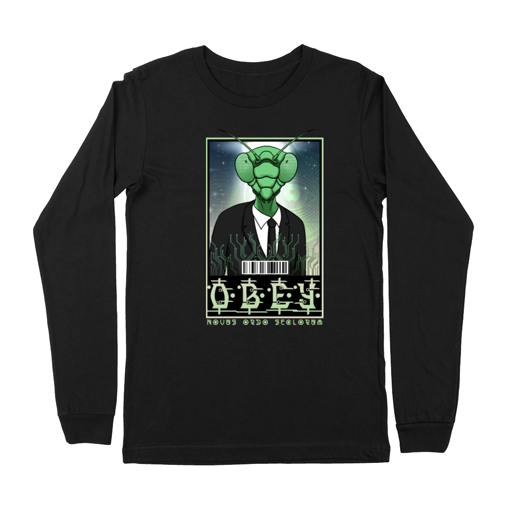 Obey - Novus Ordo Seclorum - Mantis Alien Premium Long Sleeve