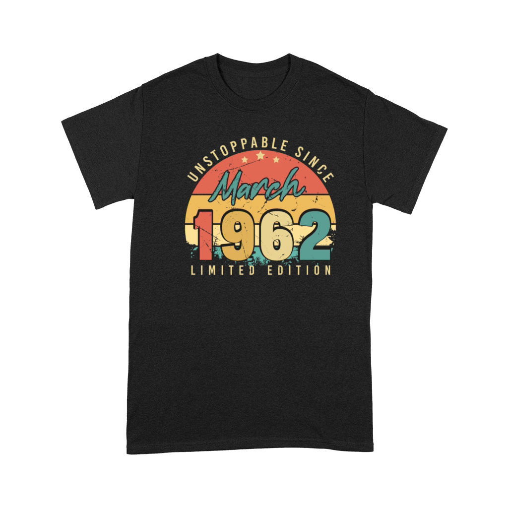 1962 March Vintage Limited Premium T-shirt