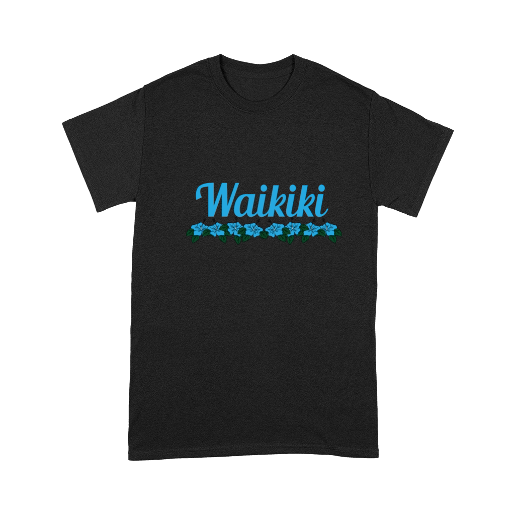 Fresh Hawaiian Style Tshirt Design Waikiki Premium T-shirt