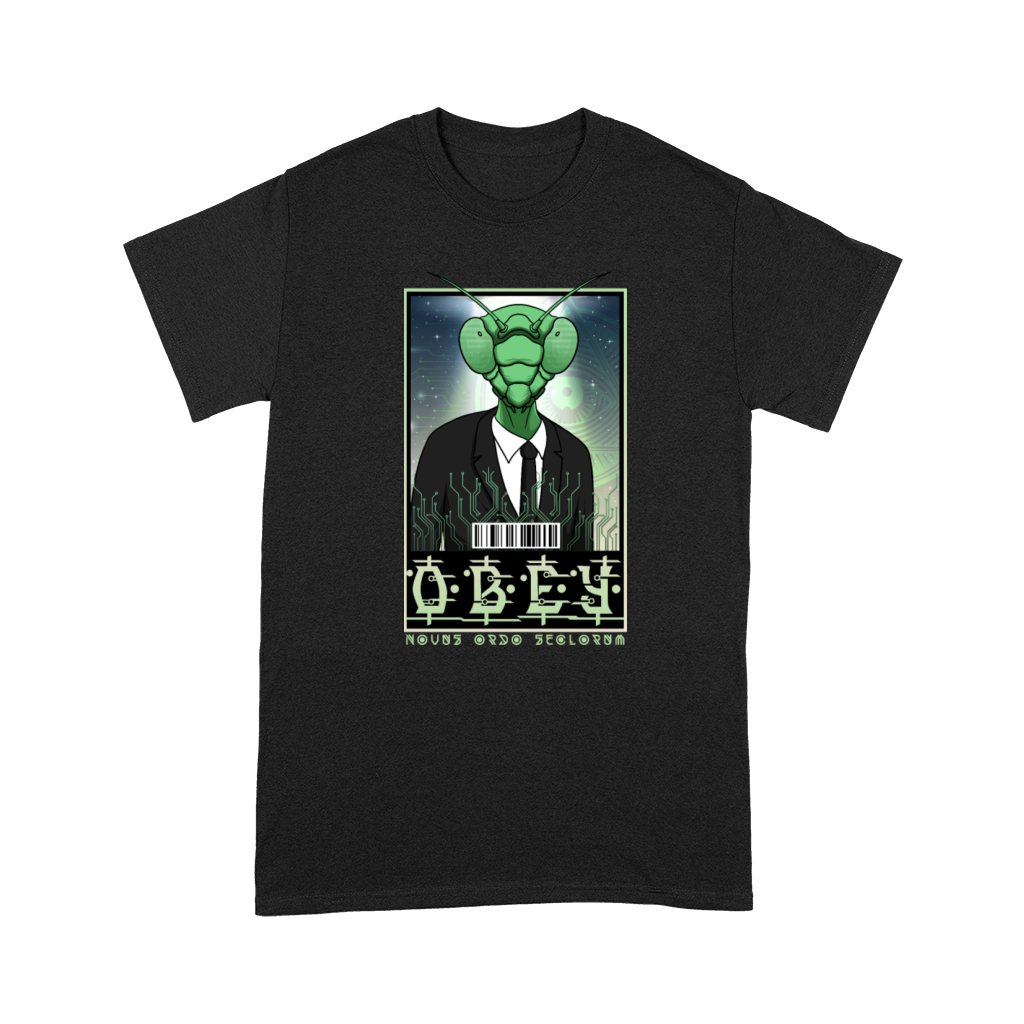 Obey - Novus Ordo Seclorum - Mantis Alien Premium T-shirt