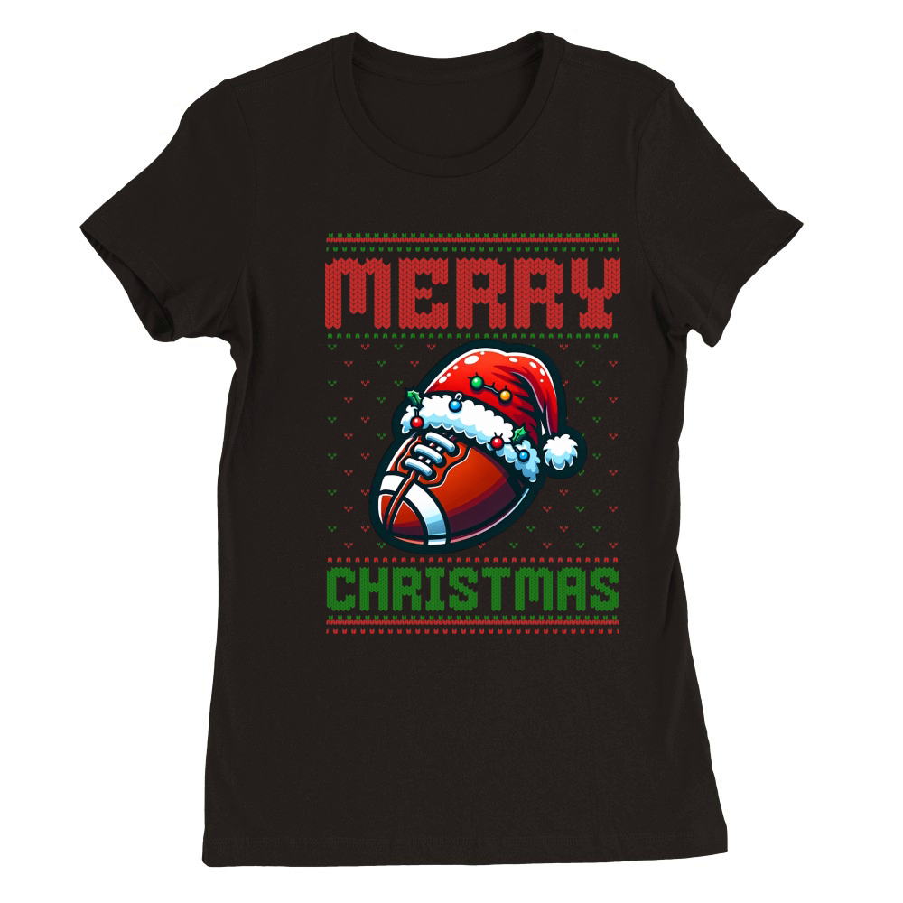 Merry christmas 59 38 Premium Womens Crewneck T-shirt