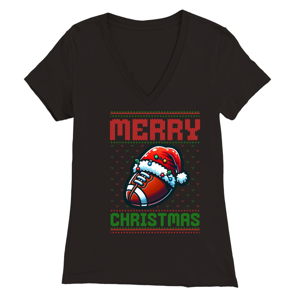 Merry christmas 59 38 Premium Womens V-Neck T-shirt