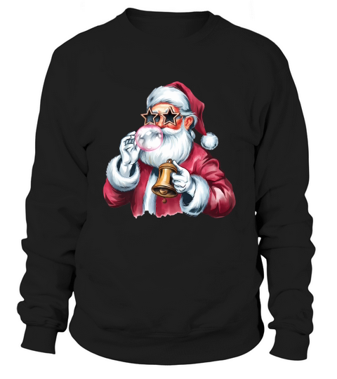Christmas Santa Bell Vintage Christmas 02 Sweatshirt Unisex