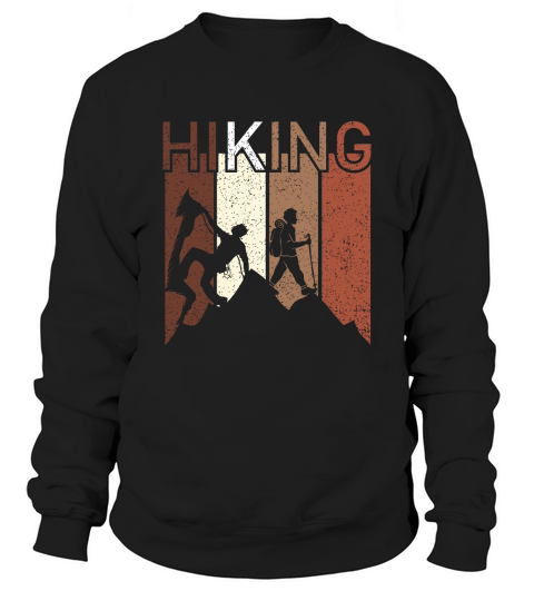 Vintage Hiking Sweatshirt Unisex