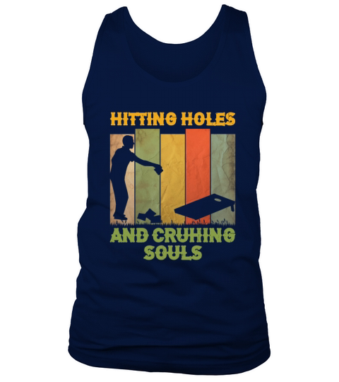 Cornhole Gift For Men Women Cornhole Players Holes Tank Top Unisex