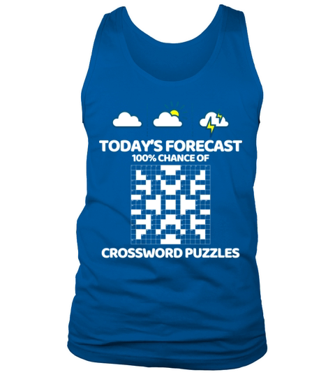 Funny Crossword Puzzle Crossword Puzzle Lover Gift Tank Top Unisex