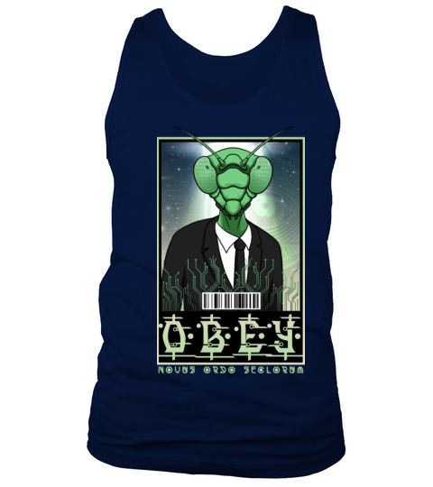 Obey - Novus Ordo Seclorum - Mantis Alien Tank Top Unisex