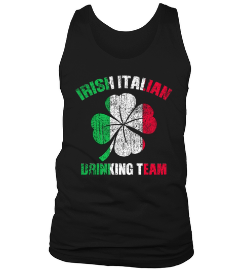 Vintage Irish Italian Drinking St Patrick s Day Te Tank Top Unisex