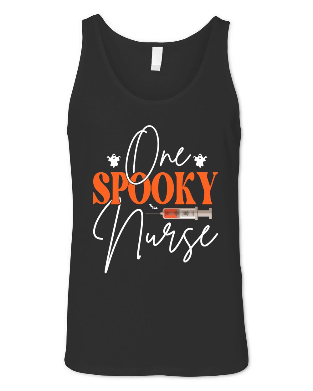 One Spooky nurse Unisex Jersey Tank