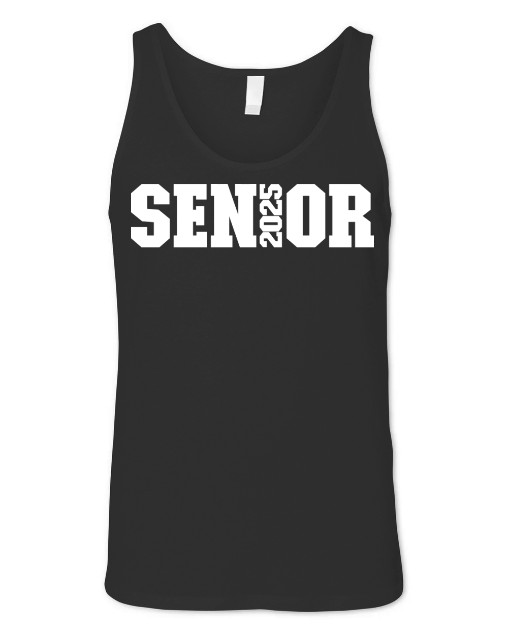 SENIOR 2025 white Unisex Jersey Tank