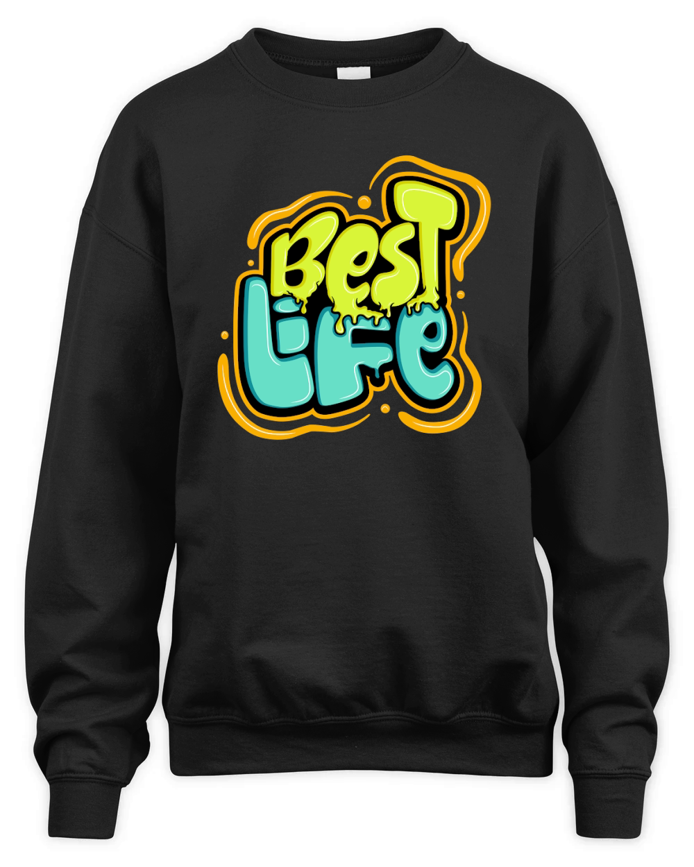 Best life Unisex Premium Crewneck Sweatshirt