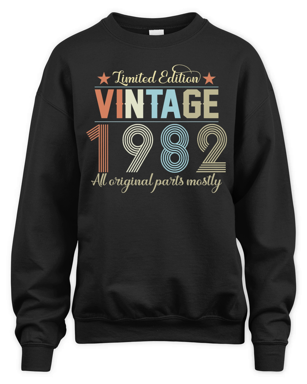 Birthday   Limited Edition Vintage 1982 Unisex Premium Crewneck Sweatshirt