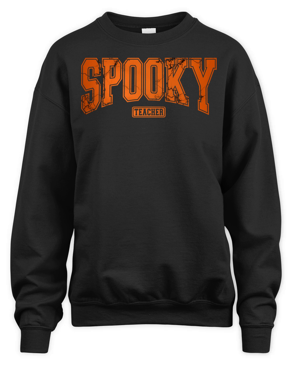 Halloween Teacher Spooky Unisex Premium Crewneck Sweatshirt