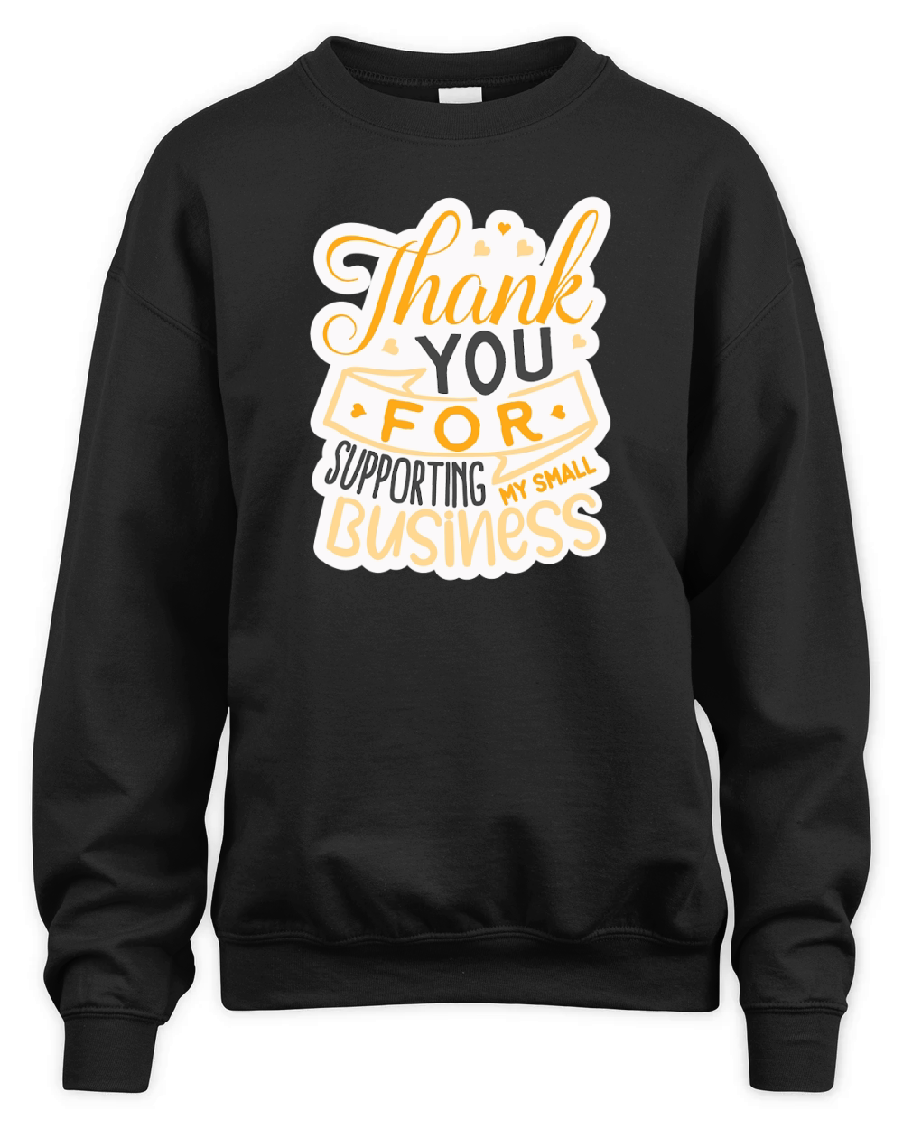 Thank you for supporting my small business Unisex Premium Crewneck Sweatshirt